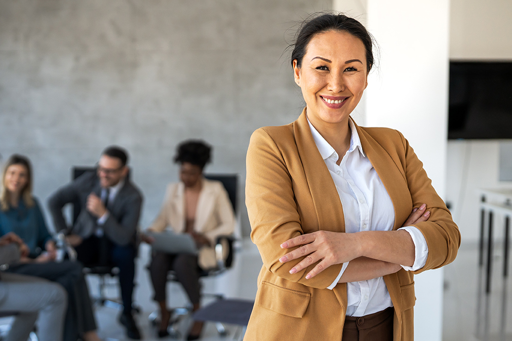 female business leader